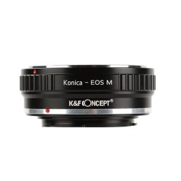 Adaptor montura K&F Concept Konica-EOS M de la Konica AR la EOS M