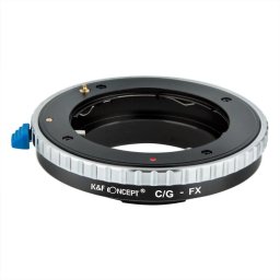 Adaptor montura K&F Concept C/G-FX de la Contax G la Fujifilm FX