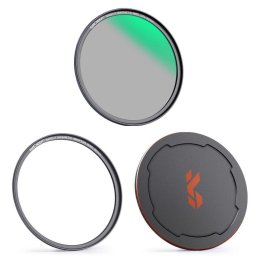 Filtru magnetic K&F Concept Nano-X CPL HD Waterproof cu adaptor 55mm si capac SKU.1711