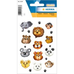Herma: Portrete animale - set abțibilduri