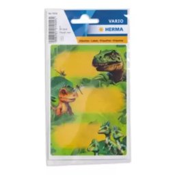 Herma: Etichete cu dinozauri pentru caiete - set de 9 buc.