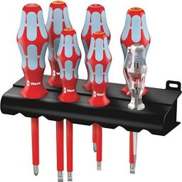 Wera 3160i / 7 Rack - Screwdriver set, stainless steel