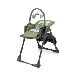 KINDERKRAFT - Scaun înalt pentru copii 2în1 TUMMIE, verde
