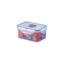 Recipient pentru alimente LOCK 0,6 l, albastru/transparent