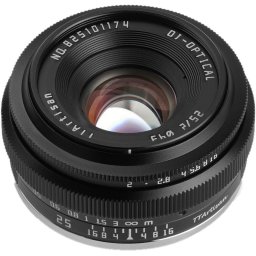 Obiectiv foto DSLR Obiectiv TTArtisan 25mm F2 negru pentru Nikon Z