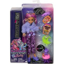 Mattel Papusa Monster High HKY67 – Clawdeen, Creepover Party