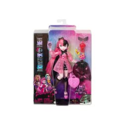 Mattel Papusa Monster High HHK51 – Draculaura, cu animalut si accesorii