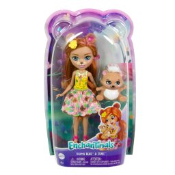 Mattel Papusa Enchantimals HTP81 – Bear Biloxi si Trail