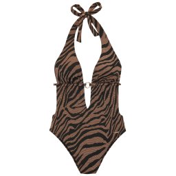Bruno Banani Costum de baie întreg maro / negru