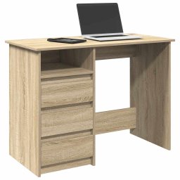 Birou, stejar sonoma, 102x50x75 cm, lemn compozit GartenMobel Dekor