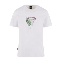 Cayler & Sons Tricou 'The Basket' verde deschis / mov deschis / alb