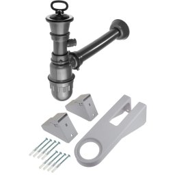 Sifon pentru chiuveta din inox, ZYK_010B Finisaj: Oțel periat ZXY_9969