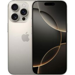 Apple iPhone 16 Pro Max 256GB 5G Dual SIM Natural Titanium + folie protectie Display