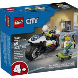 LEGO® City 60455 - Urmarire cu motocicleta de politie