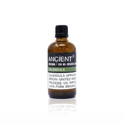 Ulei de baza organic 100% natural Ancient Wisdom, Galbenele (Calendula), 100ml