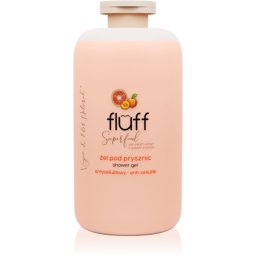 Fluff Superfood gel de duș Peach & Grapefruit 500 ml