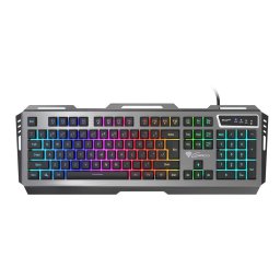 Tastatura GENESIS Rhod 420 RGB keyboard USB US International Black