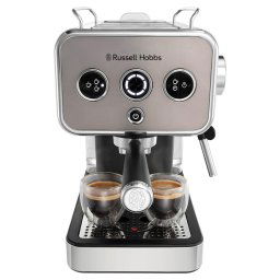 Espressor Espressor manual Russell Hobbs Distinction Titanium 26452-56, 1350 W, 1 L, 15 Bari, Argintiu