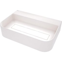ARNIKA Lavoar din granit, blat, cu gaură pentru baterie - capac scurgere Finisaj: Alb CQA_AU6S