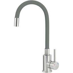 Luno Baterie pentru bucătărie, cu pipă elastică Finisaj: Antracit BOC_T720