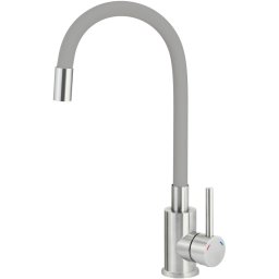 Luno Baterie pentru bucătărie, cu pipă elastică Finisaj: Antracit BOC_S720