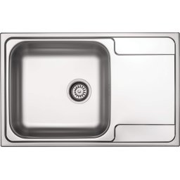 Soul Chiuvetă din inox, 1-cuvă cu picurător ZEO_311C