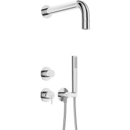 Silia Set de duș cu montare îngropată, cu pălărie de duș fixă NQS_09XK