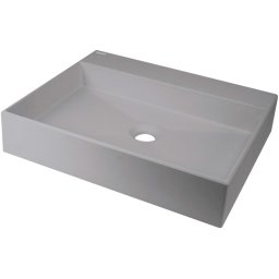 Correo Lavoar din granit, blat, cu gaură pentru baterie - 500x400 mm Finisaj: Antracit CQR_SU5S