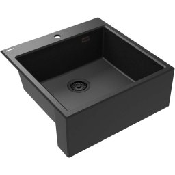 Eridan Chiuvetă din granit, 1-cuvă Finisaj: Negru ZQE_G10K