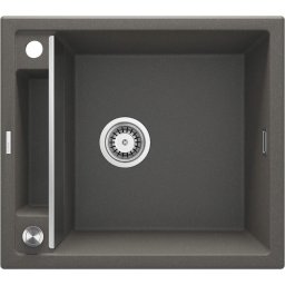 Magnetic Chiuvetă magnetică din granit, 1-cuvă Finisaj: Antracit ZRM_T103