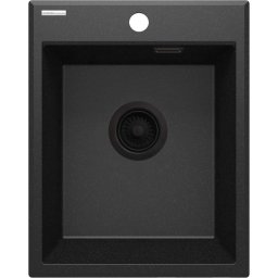 Eridan Chiuvetă din granit, 1-cuvă Finisaj: Negru ZQE_G104