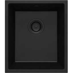 Corda Chiuvetă din granit, 1-cuvă, montare sub blat Finisaj: Negru ZQA_N10B