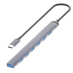 BLACKBIRD BH1470 USB Type-C 7 portos HUB