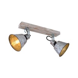 Spot GÜNTHER 2xE27/60W/230V Globo 15366Z-2