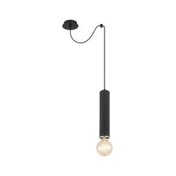 Lustră pe cablu MARION 1xE27/60W/230V lemn negru Globo 15499H