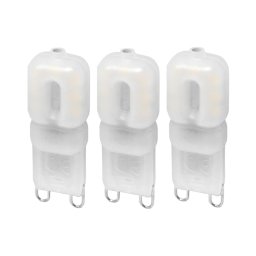 SET 3x bec LED BRILAGI ECOLINE G9/2,5W/230V 3000K