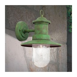 Lampă de perete de exterior Orion AL 11-1205 LEONIE 1xE27/60W/230V IP44 verde