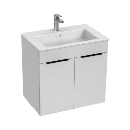 JIKA H4536011763001 - Dulap baie CUBE 60,7x65 cm cu lavoar alb