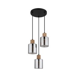Globo 15768-3H - Lustră suspendată pe cablu ALEIDIS 3xE27/25W/230V, Ø 30 cm
