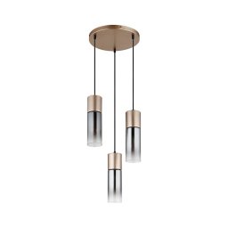 Globo 21000-3HCA - Candelabru suspendat pe cablu ANNIKA, 3 x E27, 25 W, 230 V, Ø 30 cm