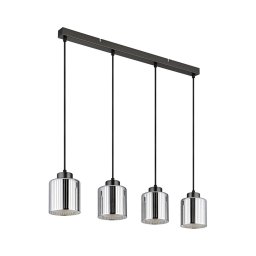 Lustră pe cablu Globo 16056-4H FELICIA 4xE27/60W/230V