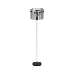 Lampadar Globo 15698S GORLEY 1xE27/60W/230V negru