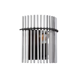 Aplică Globo 15698W GORLEY 1xE27/60W/230V negru