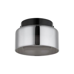 Plafonieră LED Globo 16055DS HIGGINS 1xGX53/6W/230V d. 13 cm negru