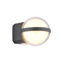 Aplică LED de exterior Globo 34157 ILLI LED/12W/230V IP54 negru