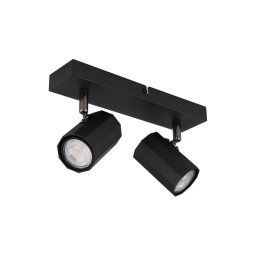 Spot Globo 57918-2B JAMES 2xGU10/25W/230V negru