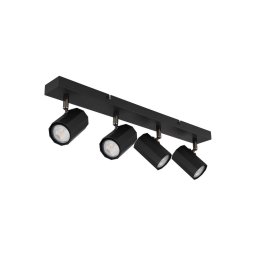 Spot Globo 57918-4B JAMES 4xGU10/25W/230V negru