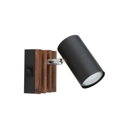 Spot de perete Globo 57909-1 KAYDEN 1xGU10/25W/230V negru