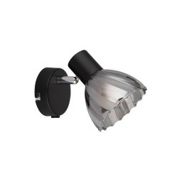 Spot de perete Globo 54315S-1 ZACHERY 1xE14/40W/230V negru