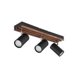 Spot Globo 57909-3 KAYDEN 3xGU10/25W/230V negru